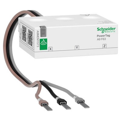 Energiezähler, PowerTag Flex 63A 3P, Funk, Position oben und unten, Genauigkeitsklasse 1