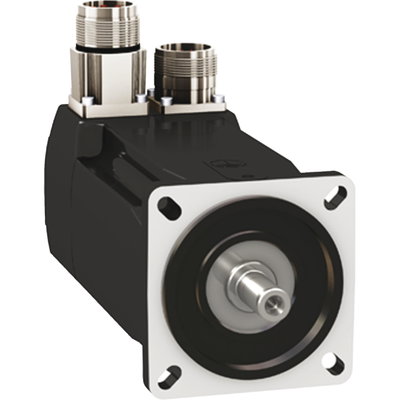 Servomotor, Lexium BMH, 70mm, 1,4Nm, Passfeder IP65, Singelturn 128P/U, 2xM23 gerade