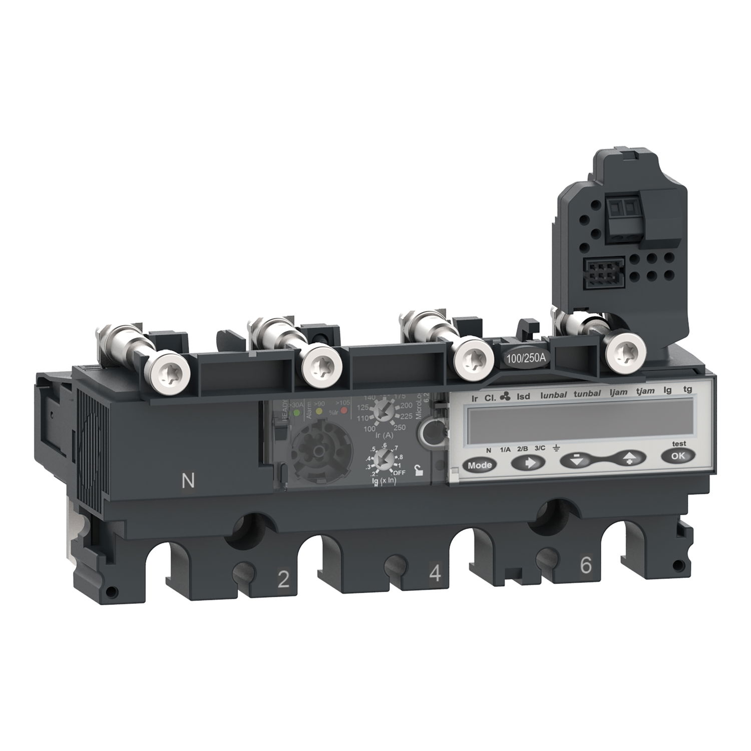 Elektronisches Auslösegerät MicroLogic 6.2E 250A 4P4D für Leistungsschalter ComPacT NSX250