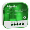 Wiser UP-Dimmaktor, Schalten und Dimmen, Wiser Home, Quick Home Connect Funkverbindung, 230V AC, 200W, Multiwire, ZigBee