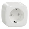 Smart Plug, Zwischenstecker, Wiser, Schuko, 230 V AC, 2P + E, weiß, Wiser Home App