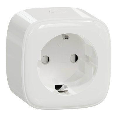 Smart Plug, Zwischenstecker, Wiser, Schuko, 230 V AC, 2P + E, weiß, Wiser Home App