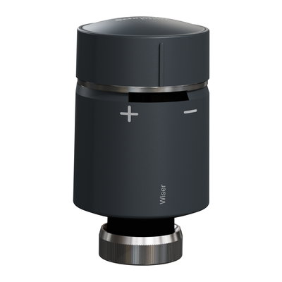 Wiser, Heizkörperthermostat, schwarz
