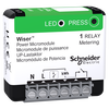 Wiser UP-Lastaktor, Schalten und Messen von Lasten bis zu 3000W, Energie messen, Wiser Home, 230V AC, ZigBee