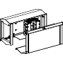 KSA Reduzierelement, 500A, Bauform 2 - Bauform 1