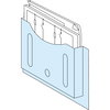 PrismaSeT-P, Schaltplantasche, selbstklebend,RAL9003