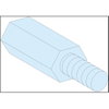 PrismaSeT-P, Abstandshalter, hexagonal,M6,Höhe=23mm,(4Stück)