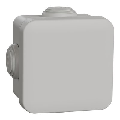 Mureva BOX, Abzweigdose, 4 Tüllen Ø 20, 65x65x45mm