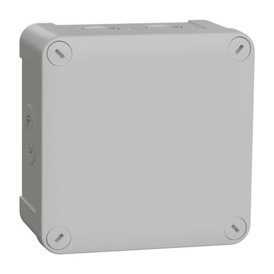 Mureva BOX, Abzweigdose, Drückplatte 7xM16/20, 105x105x55mm