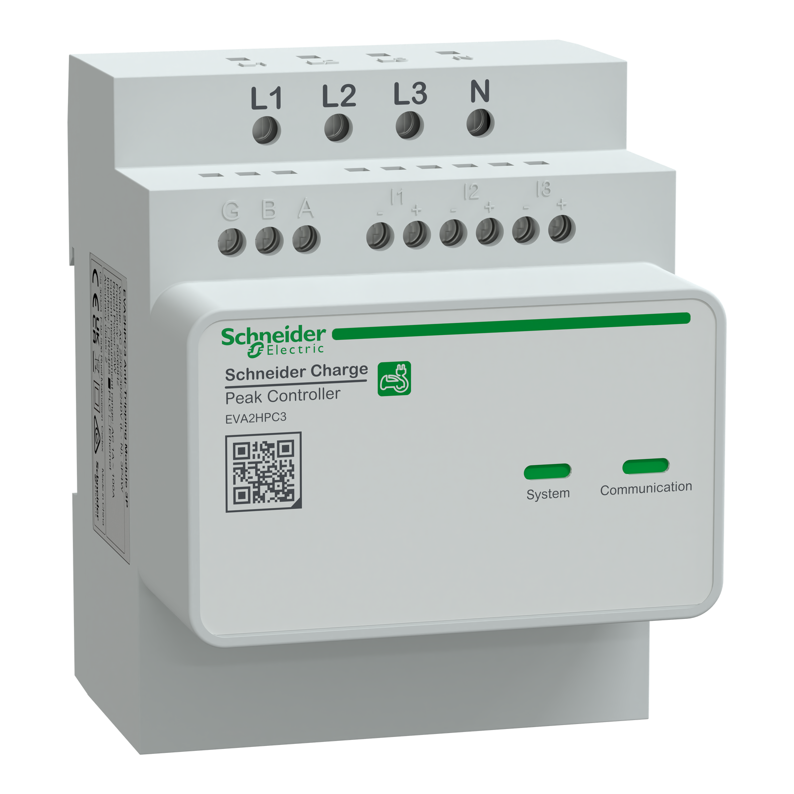 Schneider Charge Peak Controller, Anti-Auslöse-Modul, Überlastschutz, 3-phasig, PLC, Pairing mit 1 Wallbox