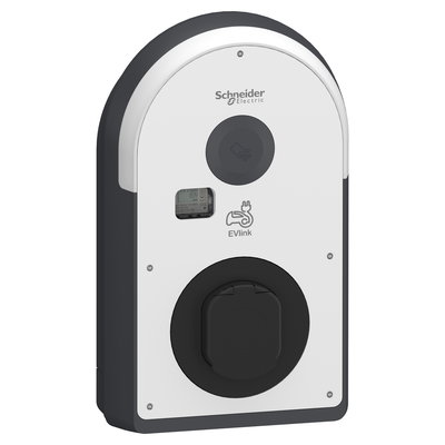Pro AC Wallbox, 22kW, T2S Steckdose, 6mA, IP55, IK10, NFC/RFID Reader, ERK