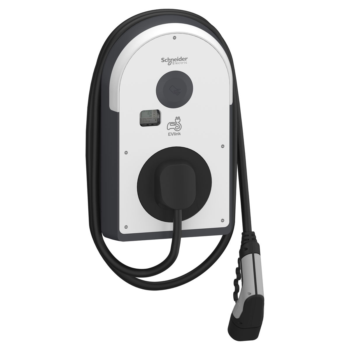 Pro AC Wallbox, 22kW, T2 Kabel, 6mA, IP55, IK10, NFC/RFID Reader, ERK ...