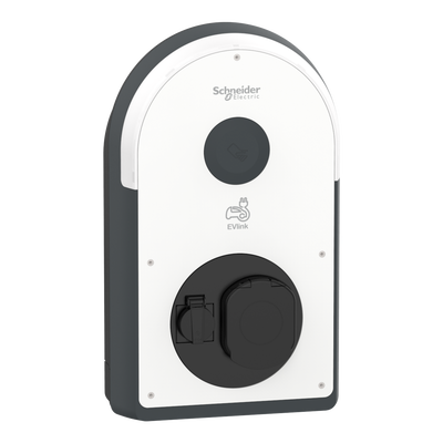 Pro AC Wallbox, 22kW, T2S + TF, FI Typ B-EV, IP54, IK10, NFC/RFID Reader