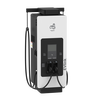 DC Ladestation 120kW, 2xCCS2 3,6m, 4G, ISO15118, IK10, IP55, C4, Display, MessEV, Bezahlterminal
