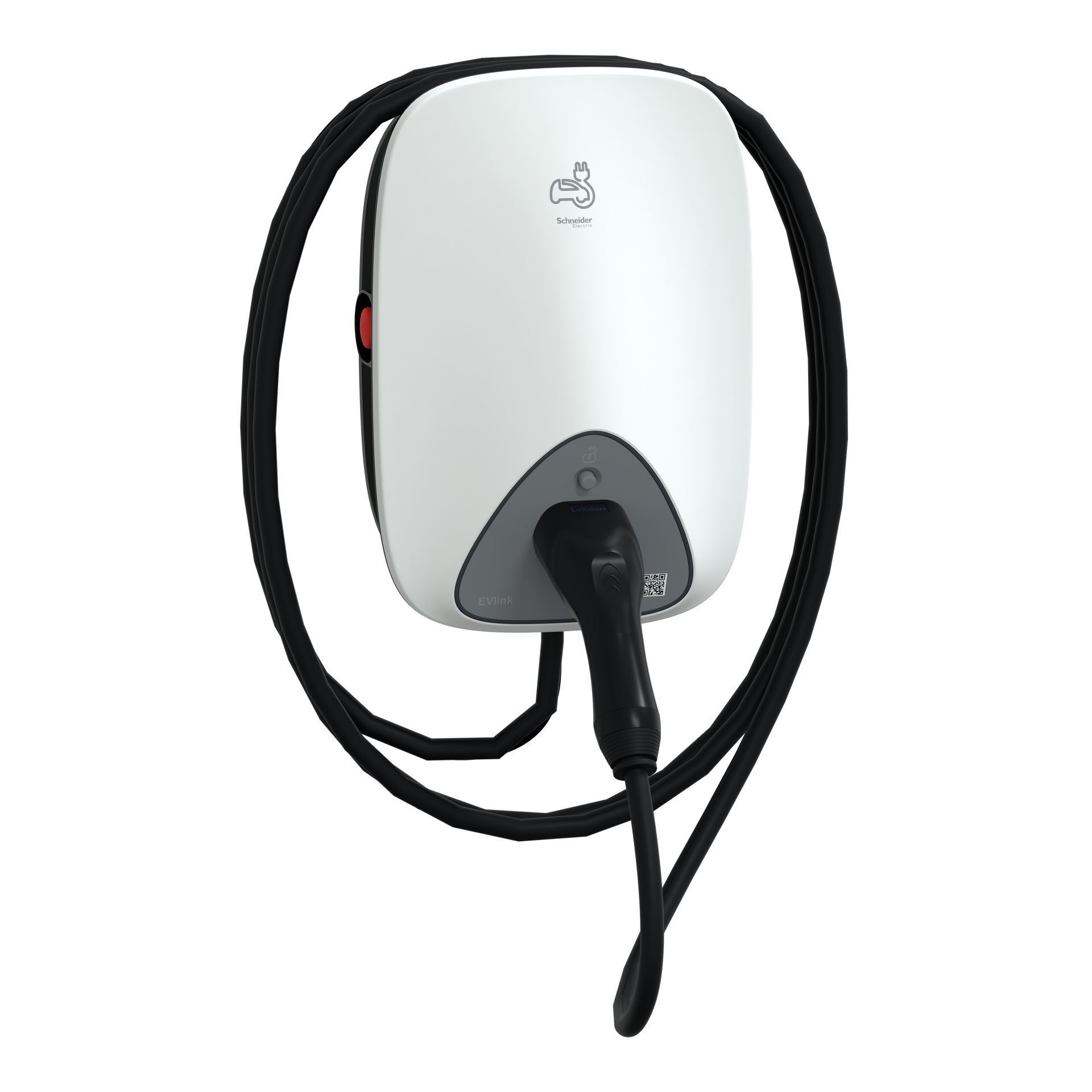 Home Smart Wallbox, Works with Wiser, 11kW, T2 Kabel, 6mA Erkennung, IP55, IK10