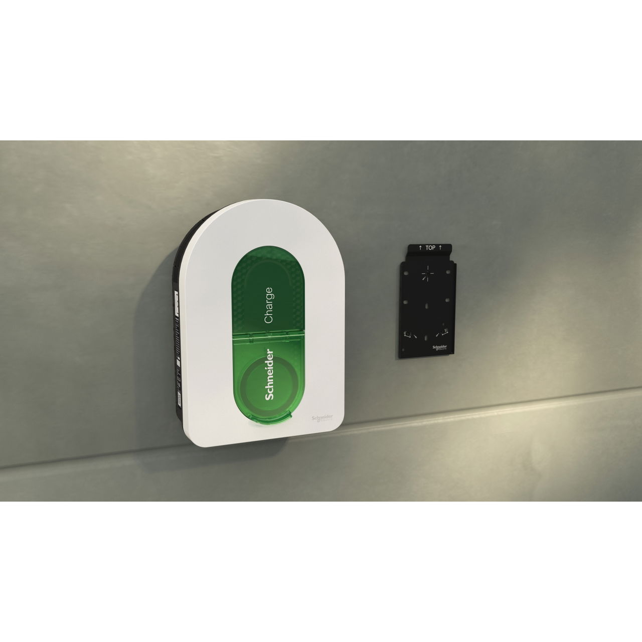 Smarte Wallbox Schneider Charge, 22kW, T2 Steckdose, 6mA Erkennung, Innen/Außen, Wi-Fi, App-Steuerung – Bild 2 von 9