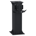 Stele für Pro Wallbox DC 60kW, 2xCCS2, 0,75m Höhe