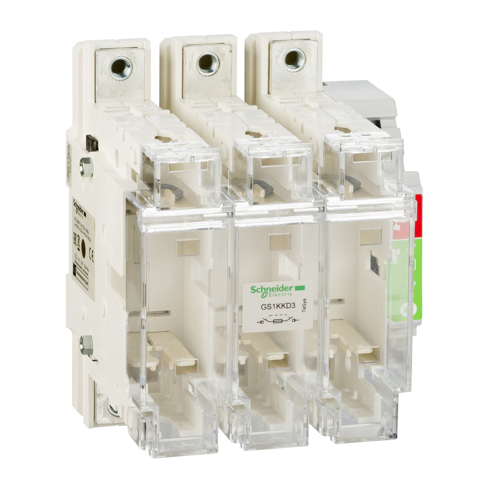 Grundgerät für Sicherungen GS1, TeSys GS, 3p, DIN, 125A