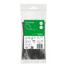 Kabelbinder Thorsman, Abmessung: 150X3,6 mm, VPE=100 Stück Farbe schwarz