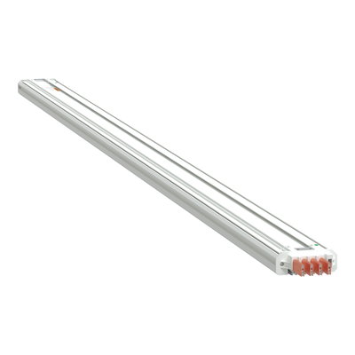 Offene Schienenverteilerlänge, I-Line Track, 400A, 3L+N+PE (PE Gehäuse), IP42, Maße (1210 bis 2990mm), weiß RAL9003