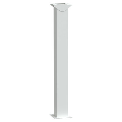 Endeinspeisesäule, Canalis KS für EV, 100A bis 400A, Höhe 2400mm, weiß RAL9003