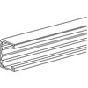 TEK 123/72 Unterteil 2500 mm, ähnlich RAL 9010, VPE=10m TYP: TEK-U 123/72 9010