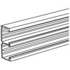 INKA 217-2/72 Unterteil 2500mm, Aluminium weiß RAL9016 TYP: INKA-U 271-2/72 9016