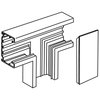 INKA 123/72 Kanal T-Stück, Aluminium weiß RAL9016 Typ:INKA TS 123/72 9016