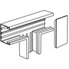 INKA 100/52 T-Stück oben, Aluminium weiß RAL9016 Typ:INKA TSU 152/52 9016