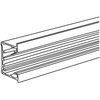 INKA 123-4/72 Unterteil 2500 mm, Aluminium natureloxiert  Typ:INKA-U 123-4/72 AN