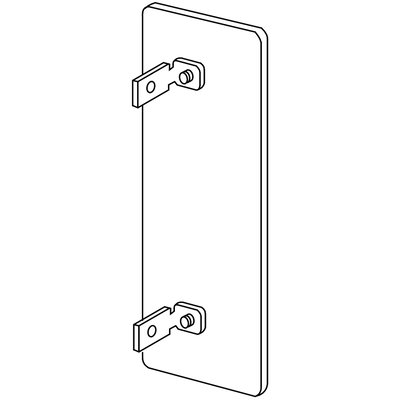 FED Kanal Endstück 123/34 Aluminium natureloxiert Typ:FED-ES12324