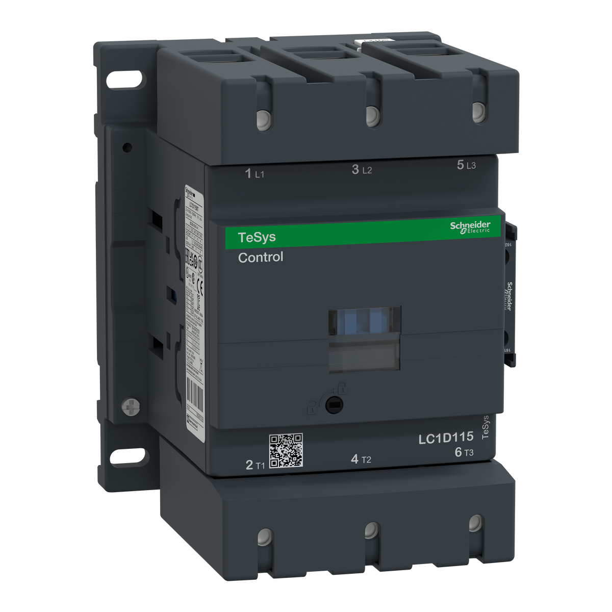 Schneider Electric LC1D 3p +1S+1Ö 55 KW 115 A 400 V AC3 Spule 200 V AC Lc1d115l7 Schneider Electric