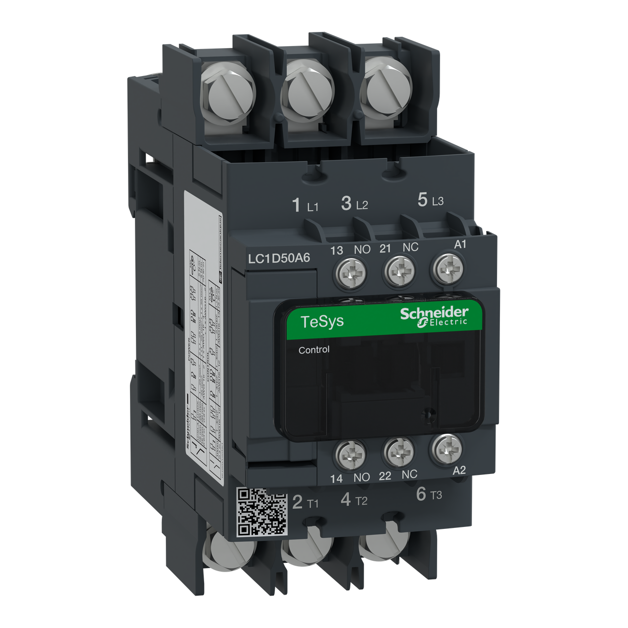 Leistungsschütz LC1D 3p, +1S+1Ö, 22 kW, 50 A, 400 V AC3, Spule 230 V AC