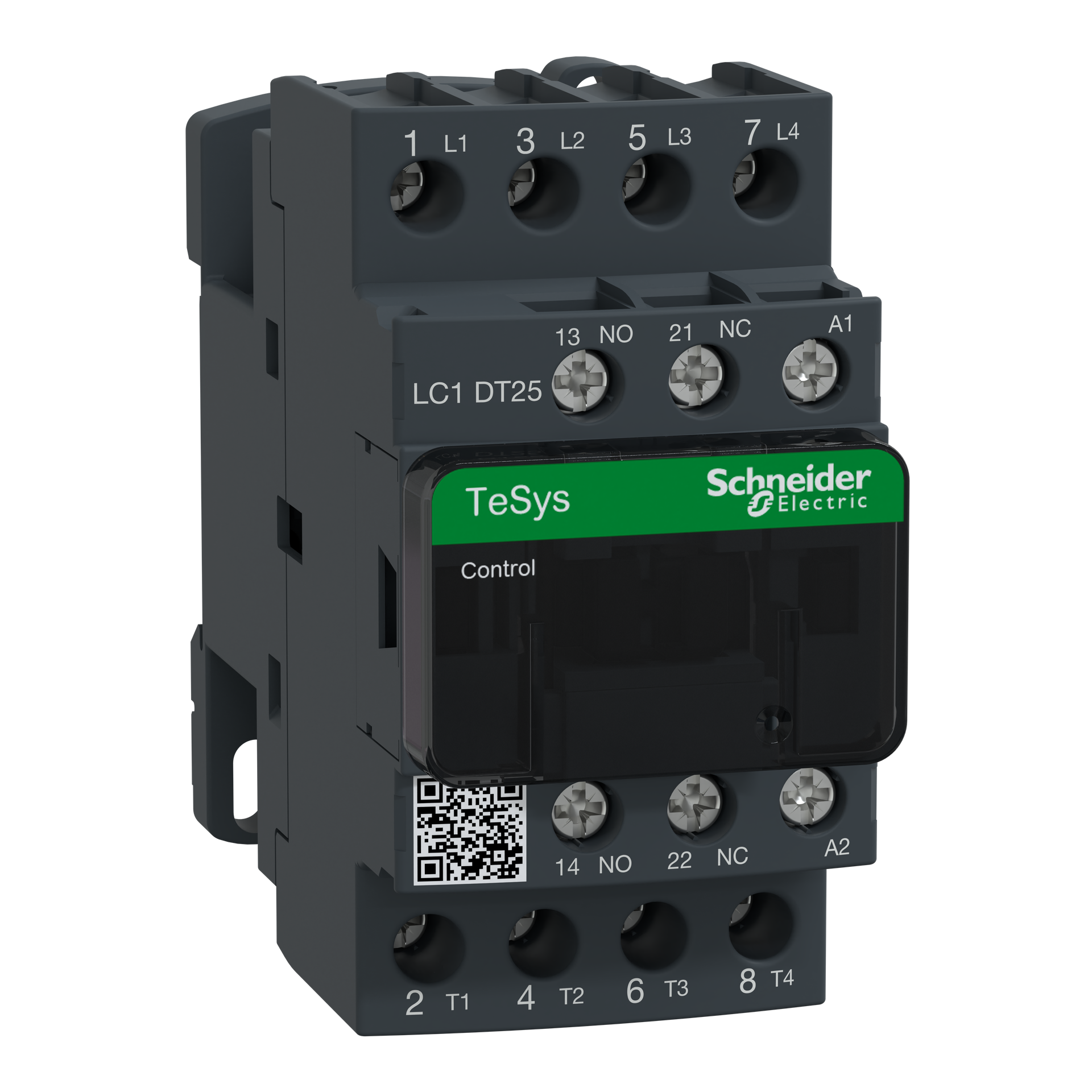 Leistungsschütz LC1D 4p, +1S+1Ö, Spule 120 V AC