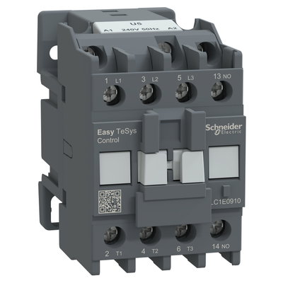 Easy TeSys Leistungsschütz 3P 9A 1NO 240V AC 50Hz