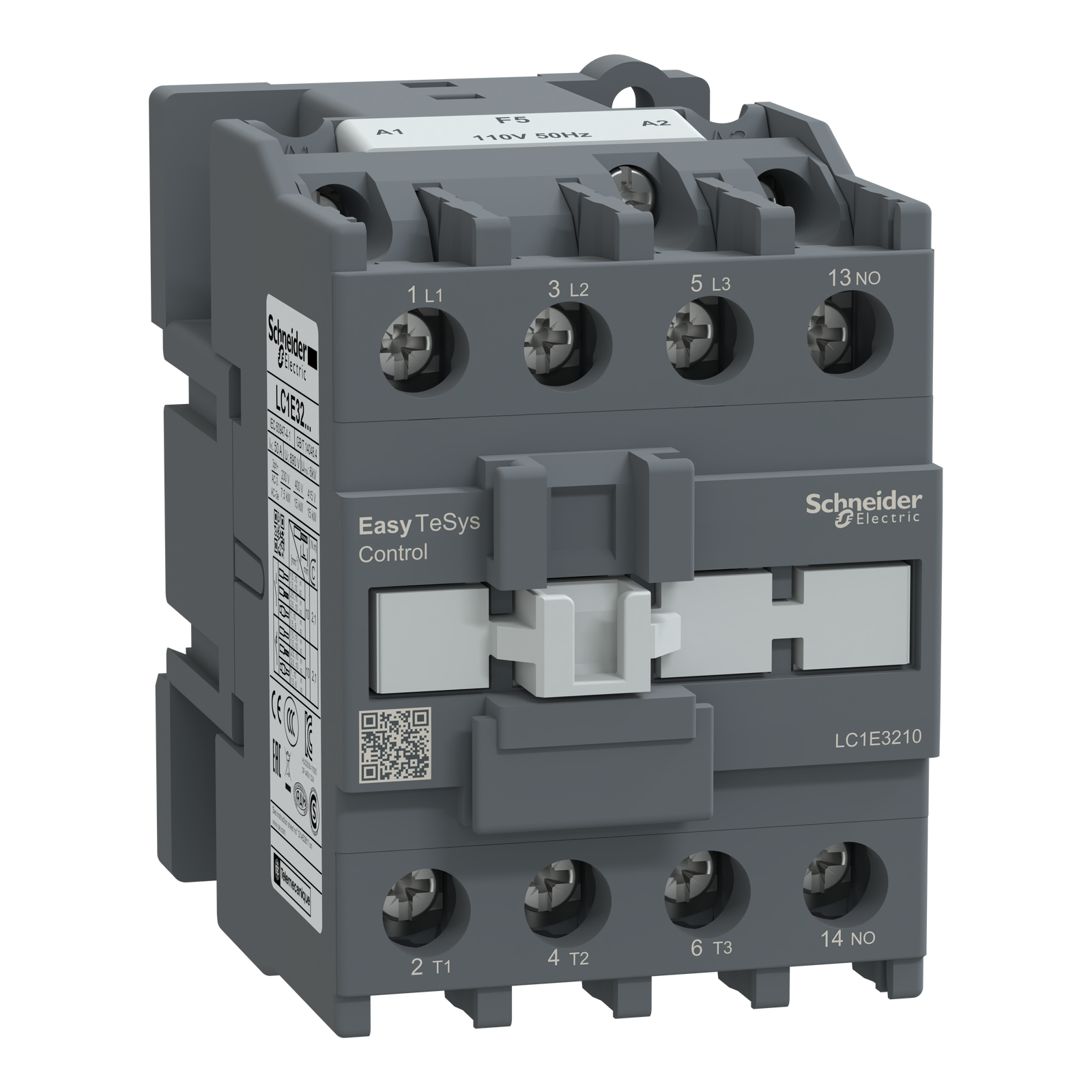 Easy TeSys Leistungsschütz 3P 32A 1NO 110V AC 50HZ