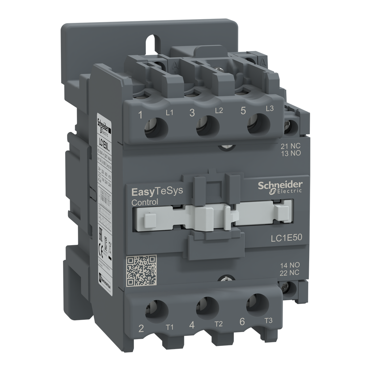 Easy TeSys Leistungsschütz 3P 50A 1NO+1NC 415V AC 50Hz