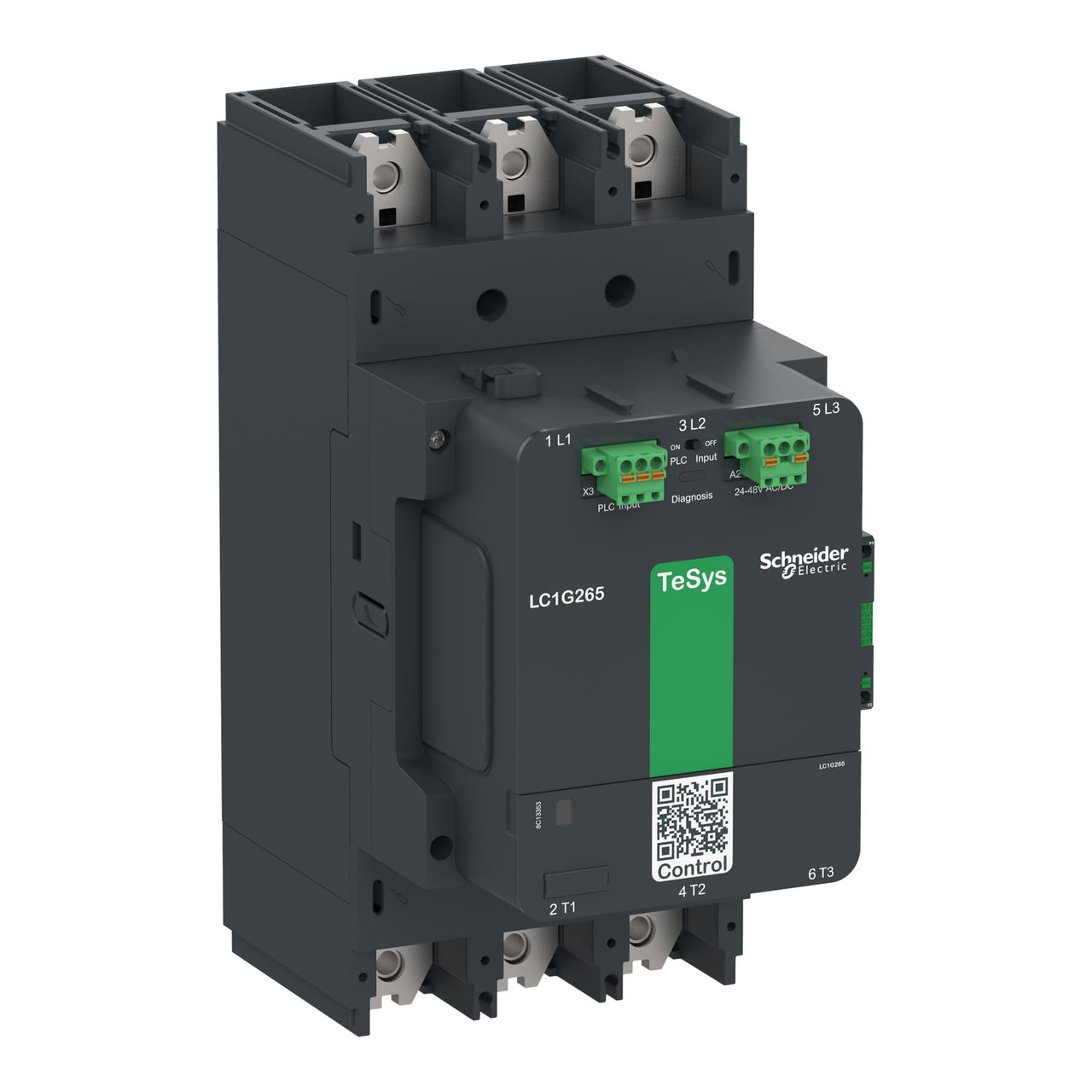 Leistungsschütz TeSys control - Giga, 3-polig, 500A AC3, 200-500V ACDC Spule