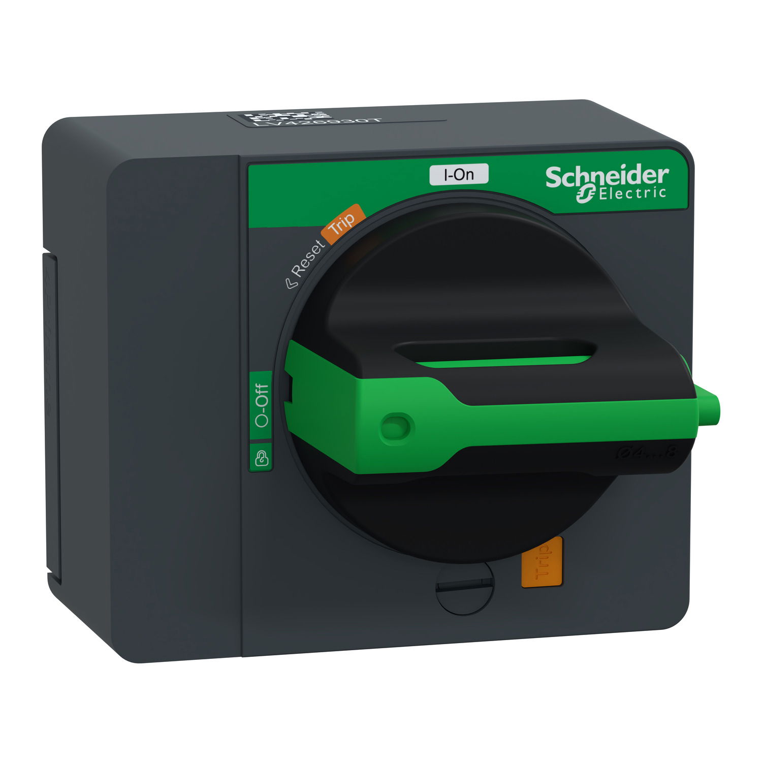Direkter Drehantrieb mit schwarzem Griff für ComPact NSXm/PowerPact B, IP40