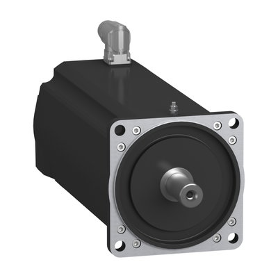 AC-Servomotor, 140mm, 19,5Nm, 2Stacks, glatte Welle, DSL Multiturn18, M40 OMC, IP65/IP65, Bremse