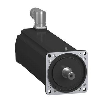 AC-Servomotor, 140mm, 33,4Nm, 4Stacks, glatte Welle, DSL Multiturn18, M40 OMC, IP65/IP65, Bremse