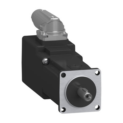 AC-Servomotor, 40mm, 0,39Nm, 2Stacks, Passfeder, DSL Singleturn15, M17 OMC, IP65/IP65, Bremse
