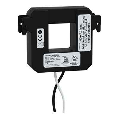 Kabelumbauwandler LVCT 200 A - 0,333 V Ausgang, Innenmaße 36 x 36 mm