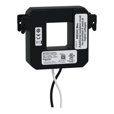 Kabelumbauwandler LVCT 400A - 0,333 V Ausgang, Innenmaße 36 x 36 mm