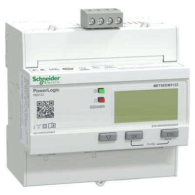 Energiezähler EM3122, 3 phasig, 45 A, Klasse 1, Modbus RTU