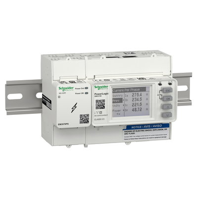 PowerLogic EM3570, Ethernet, LVCT, Hutschiene, 24VDC, inkl. externer Spannungsversorgung