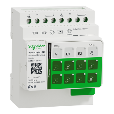 SpaceLogic KNX Master Dimmer, 2-fach
