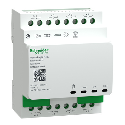 SpaceLogic KNX Erweiterung Schalter/Jalousie