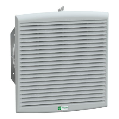 ClimaSys-Lüfter IP54, 850m³/h, 115V, mit Ausgangsgitter und Filter G2