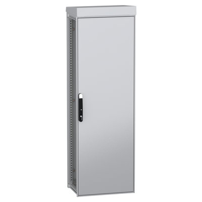 Modulares Standgehäuse für den Außenbereich, PanelSeT SFN, dekarbonisierter Stahl, 1800X600X400mm, IP55, RAL7035